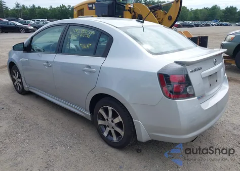 2012 Nissan Sentra 2.0 Sr z USA, uszkodzony, nr VIN 3N1AB6AP6CL771005